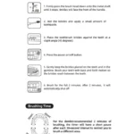Zak Dental Wellness³² Sonic Brush Steps for Use